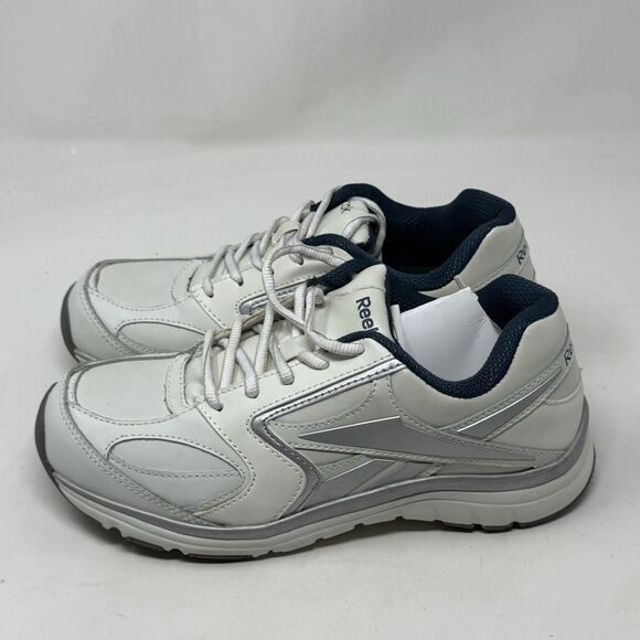 Reebok Return Run Oxford Sneakers Work Shoes Womens 9 M Off White Slip Resistant - Picture 4 of 16